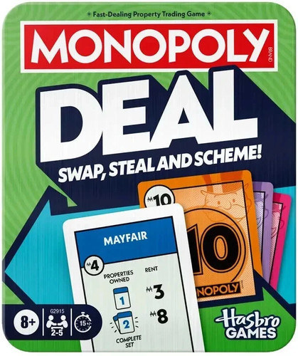 Monopoly deal card game - deal, in