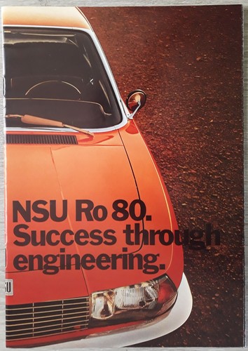 Nsu saloon brochure 1971 - 80,