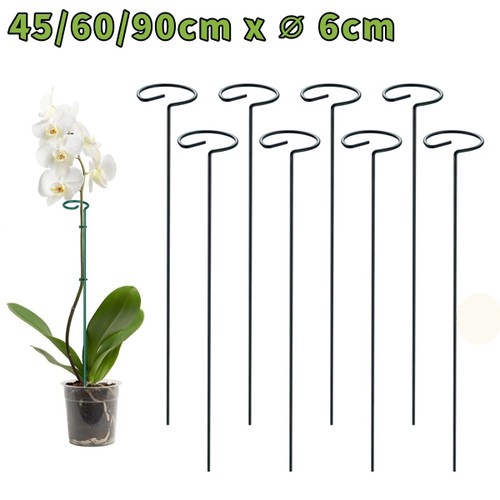 Green metal orchid rose - green,