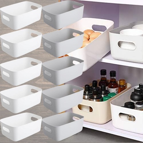 Plastic storage basket box - 5,
