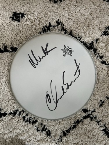 Signed drum skin - signed,