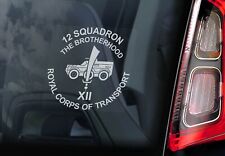 12 Squadron RCT Car Sticker