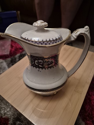 Vintage patterned jug and - vintage,