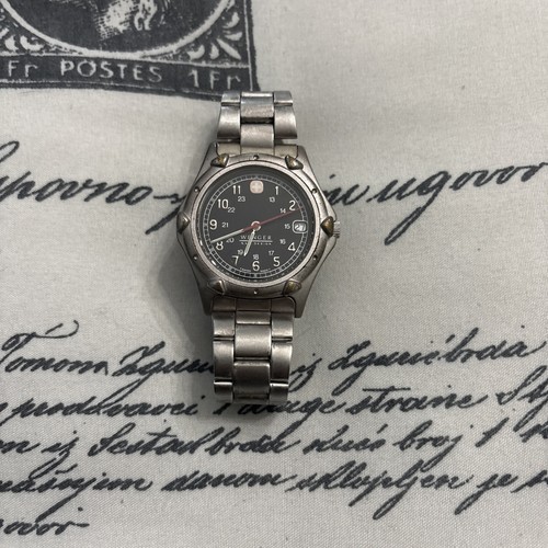 Wenger black dial - wenger, s.a.k