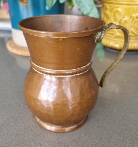 Small hammered copper - hammered,