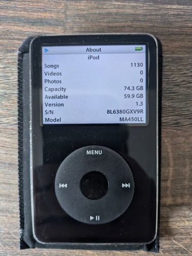 Apple ipod classic - classic, 5.5