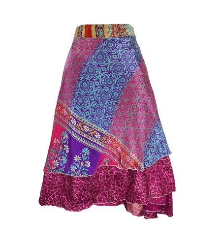 Knee length sari - knee,