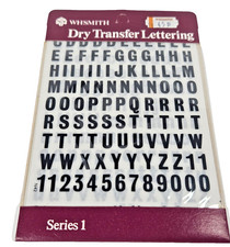 WHSMITH Dry Transfer Lettering