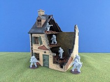 1/56 28mm/32mm Normandy style European house for WW2/WWII/D/Day/Historical