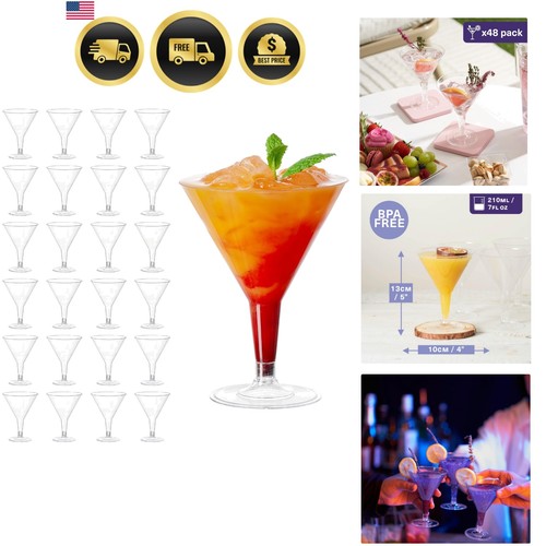 Plastic martini cocktail - ,