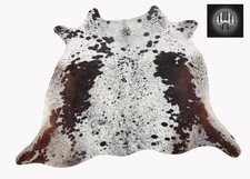 100% Real Cow Hide Rug Natural