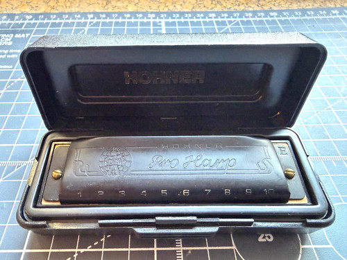Vintage hohner pro harp - vintage,