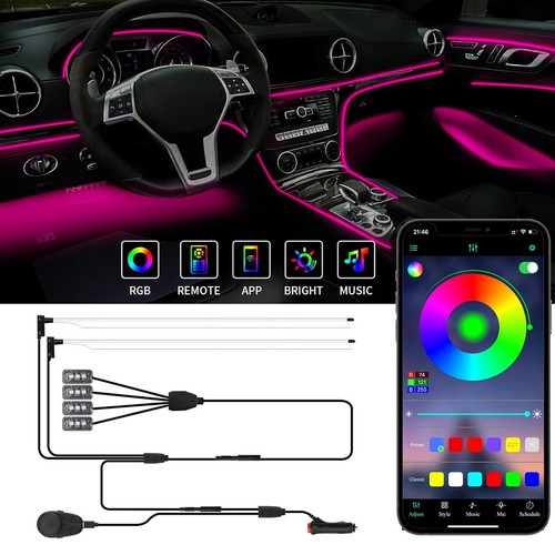 Car led strip with - car, 2-in-1