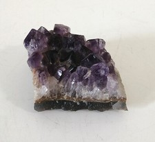 Natural rock purple AMETHYST Quartz Geode Cluster Healing Stone 100G