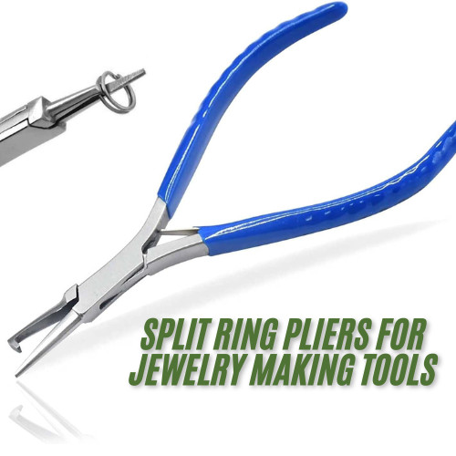 Split ring pliers jewelry - split,