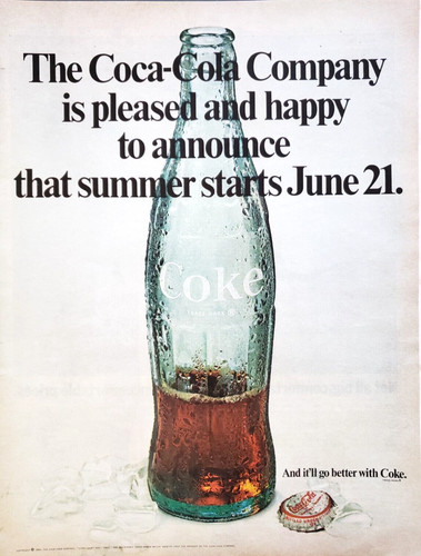Print coca cola - ad,