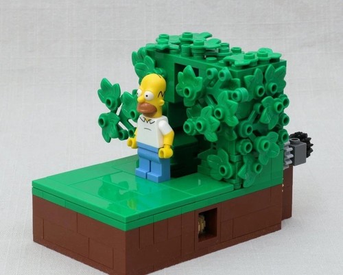 The simpsons homer backing - the,