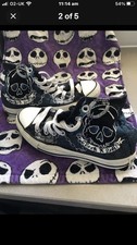 Converse trick or treat skull dark blue pumps size uk 3