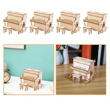 3D Wooden Puzzles Piano Model
