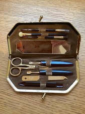 Vintage Travel Manicure Set In