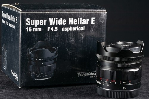 Voigtländer super wide - super, heliar