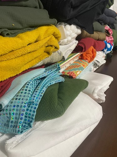 Assorted fabric grab - fabric,