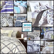 4 Piece Duvet Cover Bedding Set With Pillow Cases Fitted Sheet Double & King KY
