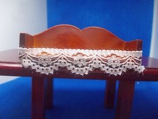  A VICTORIAN SHELF WITH LACE
