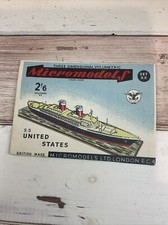 MICROMODELS CARD KIT , SET S.X, S.S UNTIED STATES