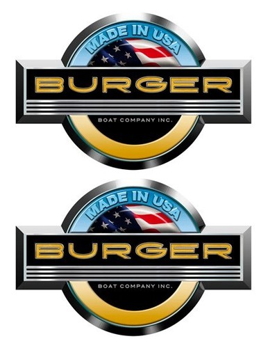 Burger stickers for boat - burger,
