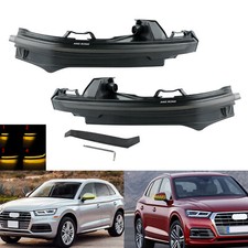 2x For Audi Q7 4M Q5 FYB FYG Dynamic LED Wing Mirror Indicator Turn Signal Light