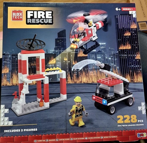 Block tech fire - fire, pcs