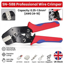 SN-58B Ratchet Crimping Pliers
