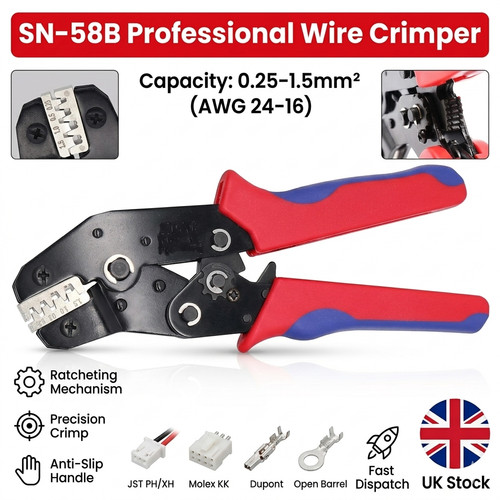 58b ratchet crimping - ratchet, pliers