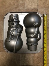 SNOWMAN  3D cake tin/pan NORDIC WARE