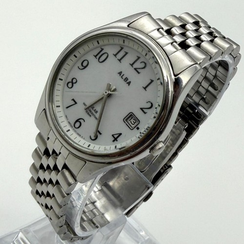 Seiko alba solar powered - solar-powered, date