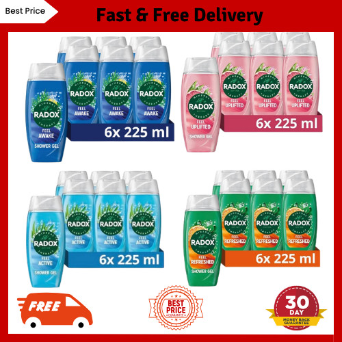 Radox feel active - feel, gel