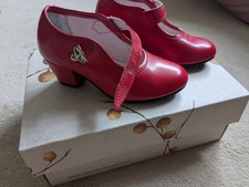 Children Flamenco Shoes Excellent Condition Size 25 (7.5 UK)