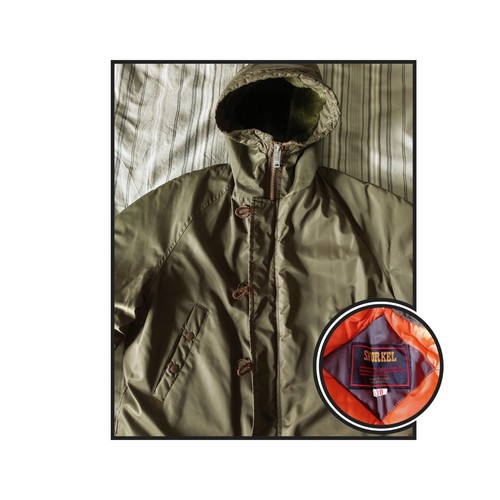 Genuine vintage green snorkel - vintage,