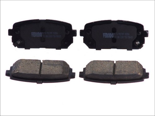 Brake pads set rear right - rear,