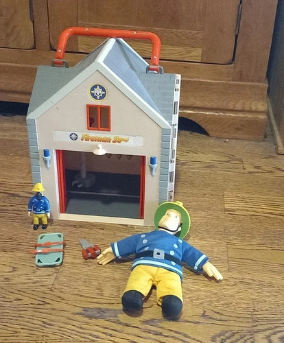 Fireman sam fire station - station, play