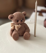 Teddy bear cake toppers edible - toppers,