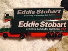 2 EDDIE STOBART LORRY MODELS