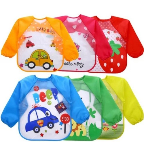 Long sleeve kids baby bibs - kids/baby, bibs/