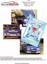 DECALS 1/24 REF 0735 RENAULT