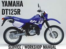 Yamaha DT125R DT125 R DT125RE DT125X  Repair Workshop Service Manual PDF File