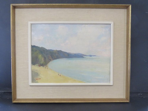 French impressionist seascape - impressionist,