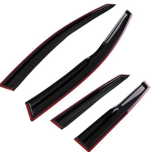 Door rain guards set for - guards,