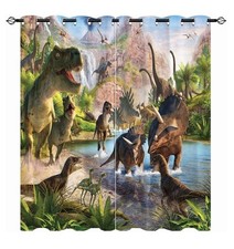 Dinosaur Curtains Jungle Dino