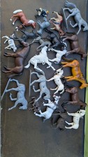 Vintage toy  plastic horses Job lot